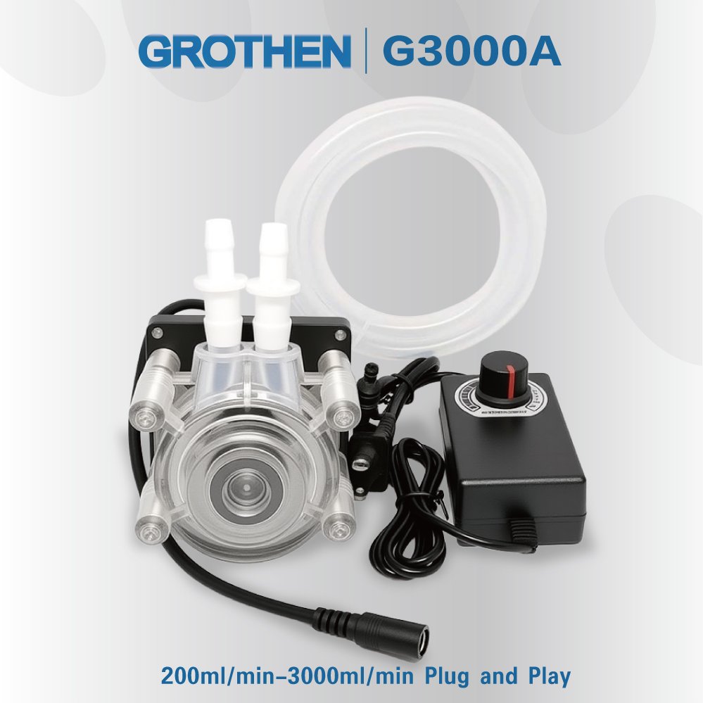Grothen G3000a Adjustable Flow Peristaltic Pump